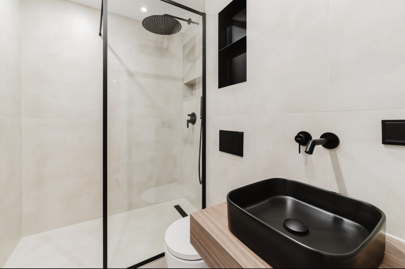 Fertiges Badezimmer